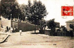 Zemmorah - Avenue de la Poste - 1908